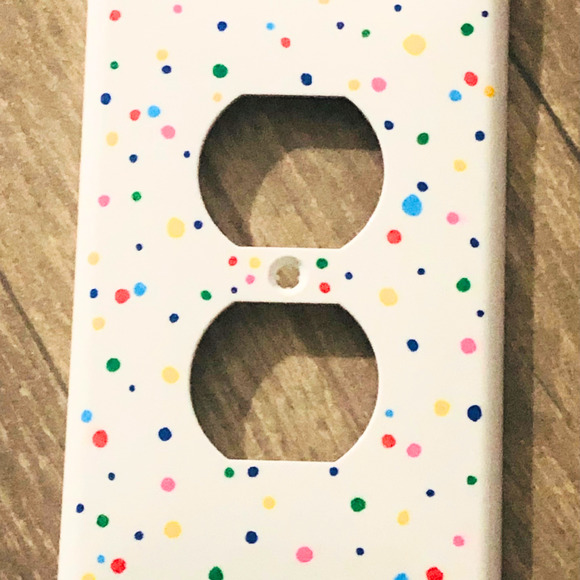 Art deco light switch cover handmade products - Picture 6 of 7